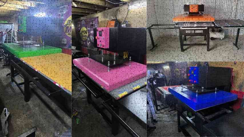 Maquinas para sublimar polos